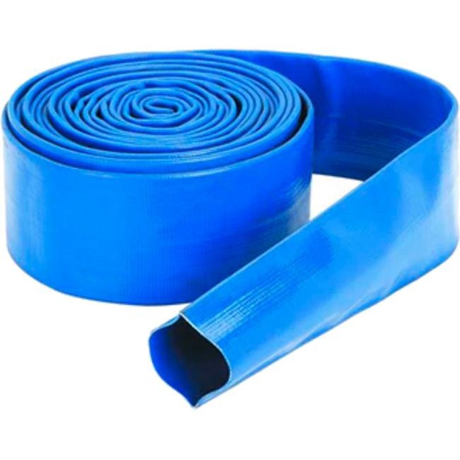 6&quot; Blue Lay Flat PVC Hose