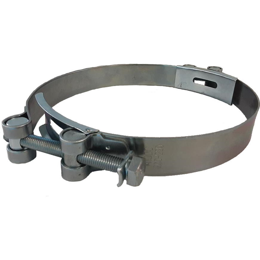 10&quot; Double Bolt Hose Clamp - 260-280 mm
