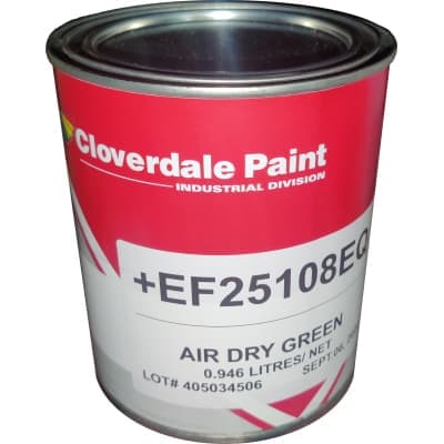 Husky Green Enamel Paint - Air Dry ISO Free ( 946ml cans)